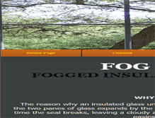 Tablet Screenshot of foggoneglass.com